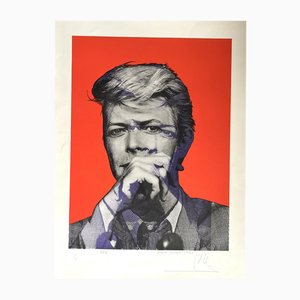 Philippe Ledru, David Bowie, Lithograph