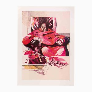 Mario Bardi, The Cardinal, Lithograph, 1979