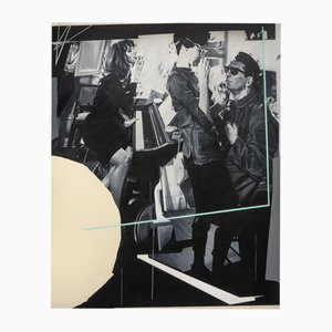 Ian Shults, The Big Tickle, Mixed Media on Canvas, 2024