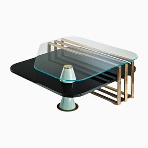 Quadratischer Palm Couchtisch von Marioni