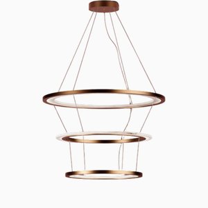 Lampade a sospensione di Alabastro Italiano, set di 4