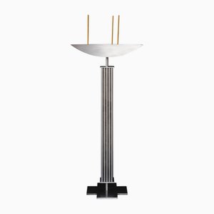 Lux Æterna Candleholder in Stainless Steel by Sashaxsasha