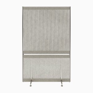 Tall Fair Grey Anto Room Divider in Steel and Wool by Thorup Copenhagen