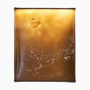 Sculptural Light Object in Oak and Bio-Textile Canvas by Natural Material Studio