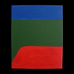 Bodasca, Color Block Abstract, 2025, Acrylique sur Toile