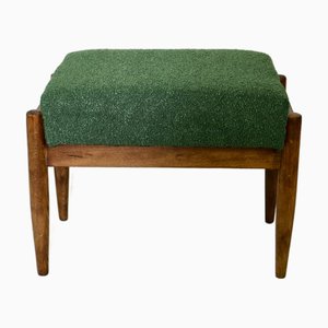 Grüner Boucle Hocker von Edmund Homa, 1970er