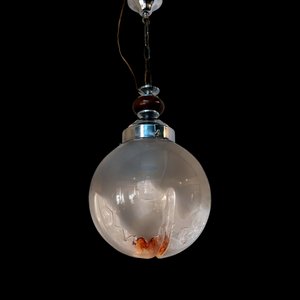 Murano Glass Pendant Light from Mazzega, 1960s