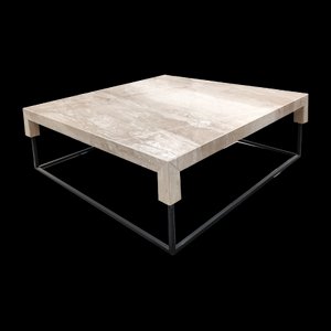 Tossa Coffee Table in Daino Marble by Joaquín Moll for Meddel