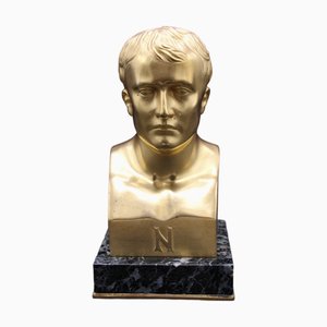 Buste de Napoléon en Bronze Doré par Canova, 19ème Siècle