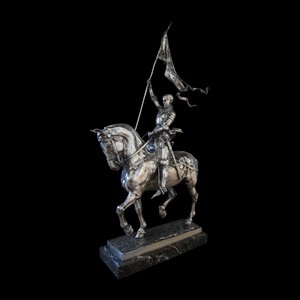 Fremiet, Joan of Arc on Horseback, 1800s, Bronze