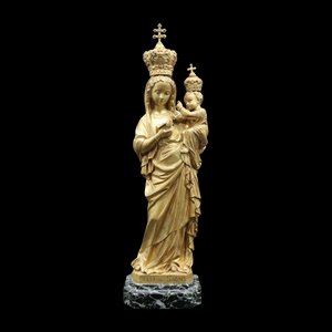 Statue of Our Lady of Sion, 1800s, Bronze