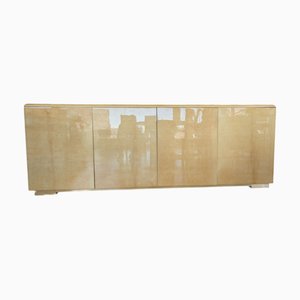 Credenza a 4 ante in stile Aldo Tura, anni '70