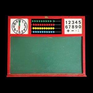 Schwedische Mid-Century Schultafel von Brio, 1950er