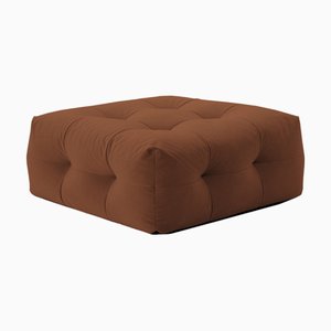 Not-a-Sofa Pouf in Chocolate Velour from EMKO