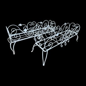 Wrought Iron Planters, 1950s, Set of 2