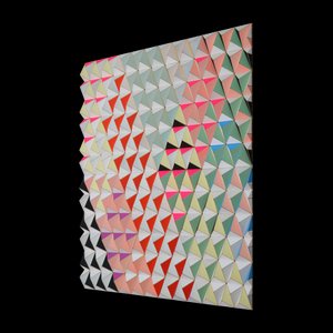 Sebastian Welzel, FIS-3 Topographie, 2023, Cardboard, Limited Edition 17 of 20