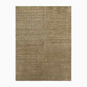 European Style Rug in Brown and Gold Florals Cordoba by Rug&Kilim