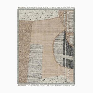 Abstraktes Flachgewebe mit geometrischen Mustern von Rug&Kilim