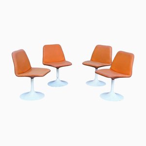 Mid-Century Dining Chairs from Bröderna Johanson, 1970s, Set of 4