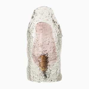 Sculptural Hand-Blown Glass Table Lamp in the style of Murano, 1970s