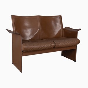 Korium Sofa aus Leder von Tito Agnoli für Matteo Grassi, 1970er