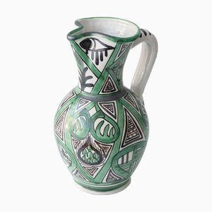Spanischer Mid-Century Keramikkrug im Mudéjar-Stil von Domingo Punter, 1970er