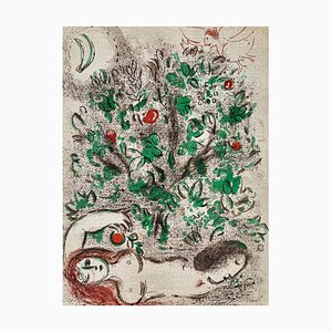 Marc Chagall, Paradise I with Nude, 1960, Lithograph