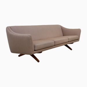 Divano a tre posti ML-140 Mid-Century di Illum Wikkelsø, Danimarca, anni '60