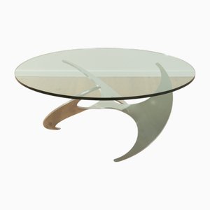 Vintage Propeller Coffee Table by Knut Hesterberg for Ronald Schmitt, 1960s