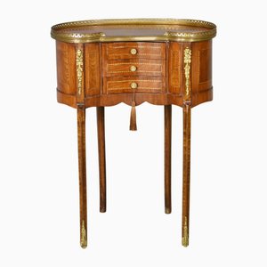 Französischer Mid-Century Moderner Nierenförmiger Beistelltisch, 1950er