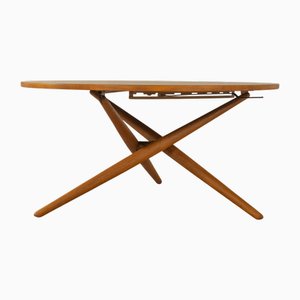 Ess.Tee.Tisch Height Adjustable Table from Jürg Bally, 1950s