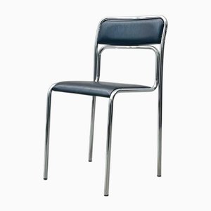 Italian Bauhaus Style Stackable Chairs, 1980s