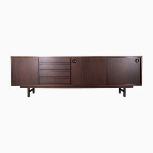 Large Italian Walnut Sideboard, 1960s