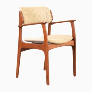 Teak Esszimmerstuhl von E. Buch für OD Møbler, Dänemark, 1960er