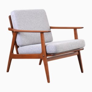 Butaca danesa Mid-Century de teca, años 60