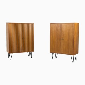Mid-Century Teak Schränke von Idee Möbel, 1960er, 2er Set