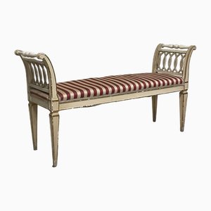 Panca vintage in stile Directoire, anni '40