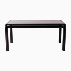 Tavolo da pranzo Orsay in alluminio e vetro temperato di Gae Aulenti per Knoll, anni '80