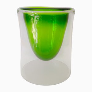Vase in Vetro Duo by Tapio Wirkkala for Rosenthal, 1980s