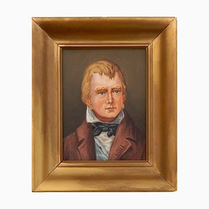 Porträt von Sir Walter Scott, 1905, Ölgemälde, gerahmt