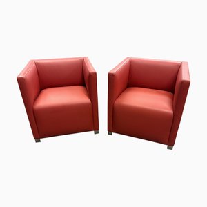 Cubic Chairs by Paolo Piva for Wittmann, 1980s, Set of 2