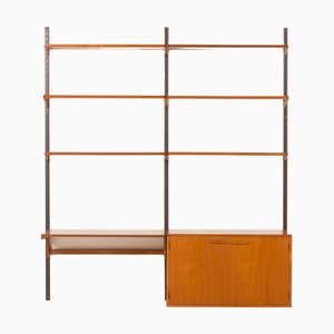 Home Office Shelving Unit in Teak by Kai Kristiansen for FM Mobler, 1960s