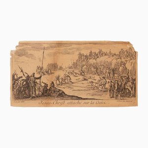 Jacques Callot, Le Crucifiement (The Crucifixion), Etching, 1614-24