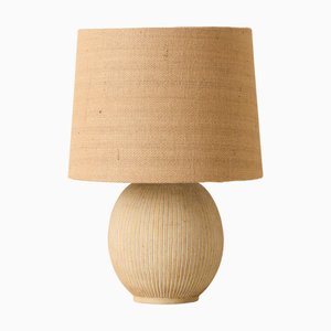 Große schwedische Tischlampe von Edgar Böckman, 1950er