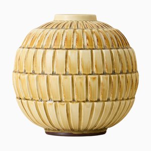 Vaso in ceramica di Gertrud Lönegren per Rörstrand, anni '30