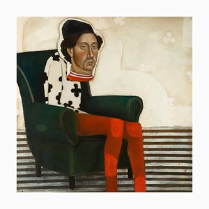 Michele Mikesell, The Boar, 2025, Oil on Canvas