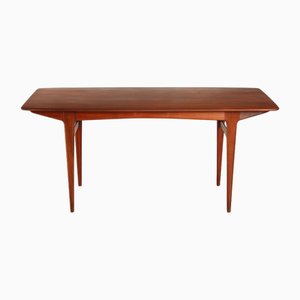 Tavolo da pranzo Mid-Century moderno in Afrormosia di A. Younger Ltd, anni '60