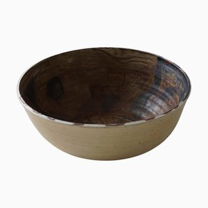 Large Mid-Century Modern Ceramic Bowl attributed to Nils Kähler, Denmark, 1979