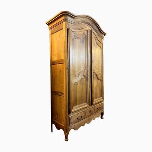 Louis XV Provençal Wardrobe in Walnut, 1700s