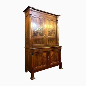 Empire Two-Body Cabinet in Walnut